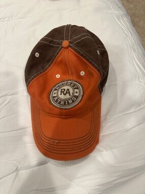 Rodney Atkins RA Patch Orange & Brown Baseball Cap